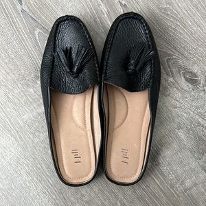 J. Jill black leather mules - New!